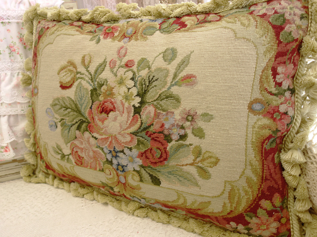 Needlepoint Pillows by Bruce