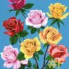 Roses Collection Needlepoint Canvas