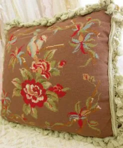 Antwerp Cushion Needlepoint Vivid Bird