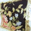 Floral Bouquet Needlepoint Pillow