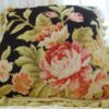 Victorian Rose Needlepoint Pillow