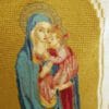 Madonna and Child Tapestry Pillow