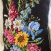 Sunflowers Needlepoint Pillow- Roses Needlepoint Pillow