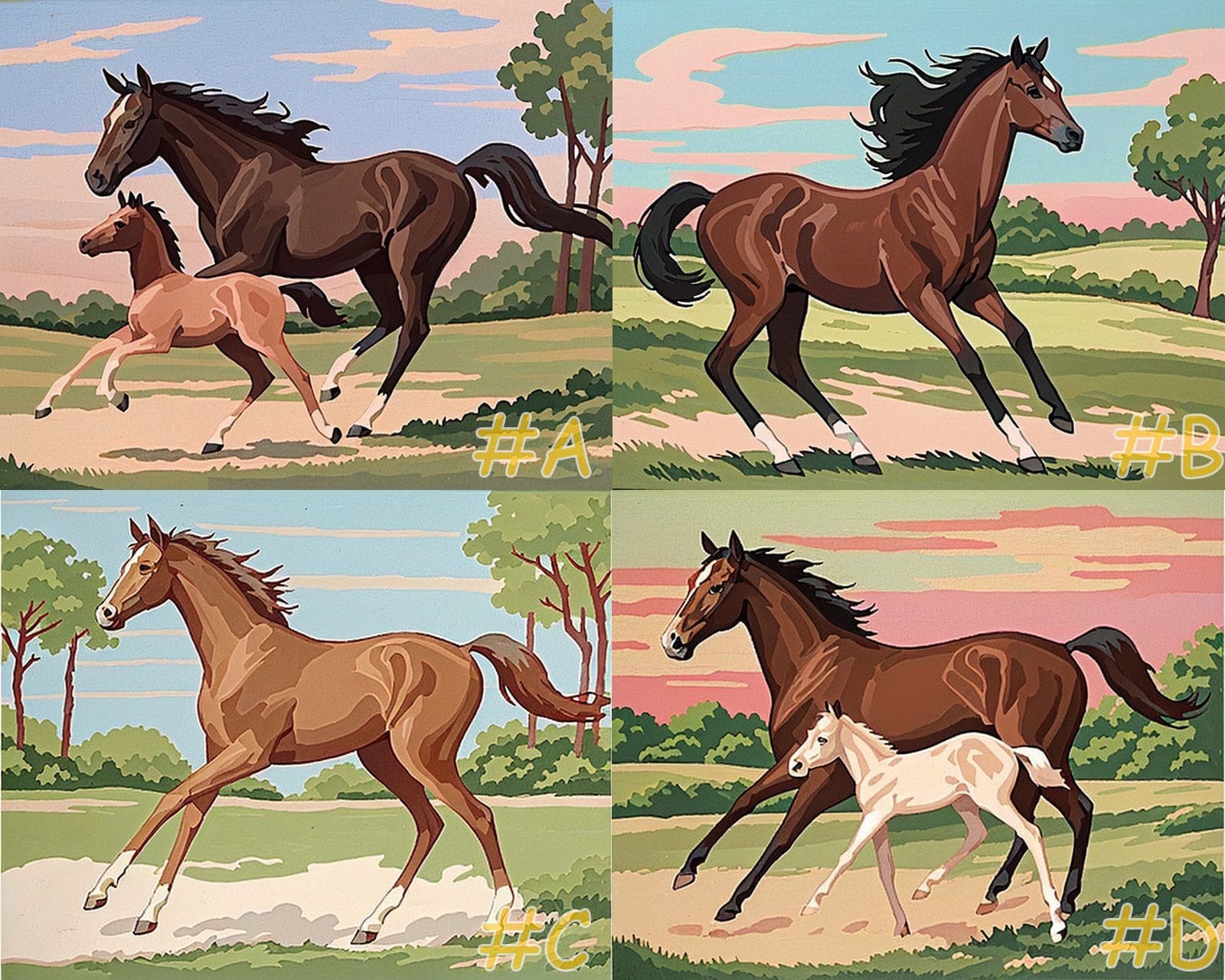 Which brings me to the double-title, Galloping Horses in Harmony.