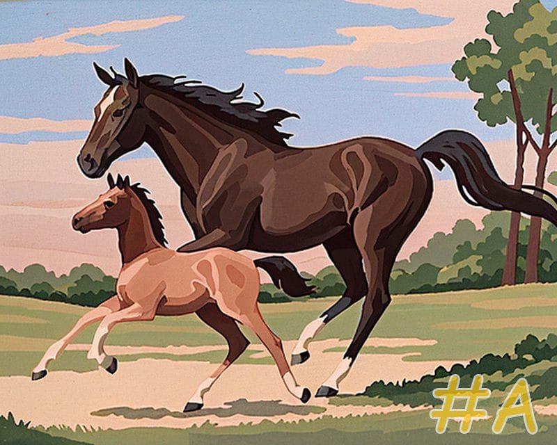 Which brings me to the double-title, Galloping Horses in Harmony.