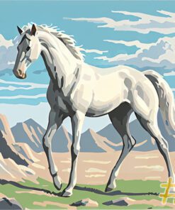 Template for Home Page / Dramatic Mountain Horses