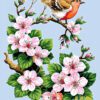 Birds & Blooms Needlepoint Canvas