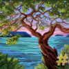 Tranquil Waterscape Needlepoint Canvas