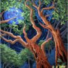 Moonlit Forest Needlepoint Canvas